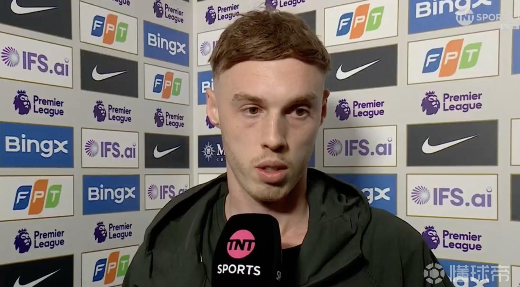 帕尔默：我相信俱乐部的规划；若进不了欧冠一切都会改变